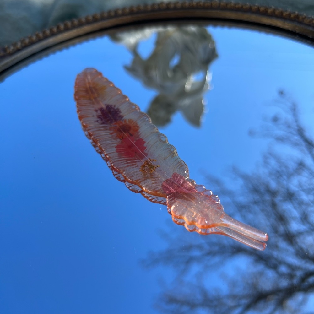 feather bookmark